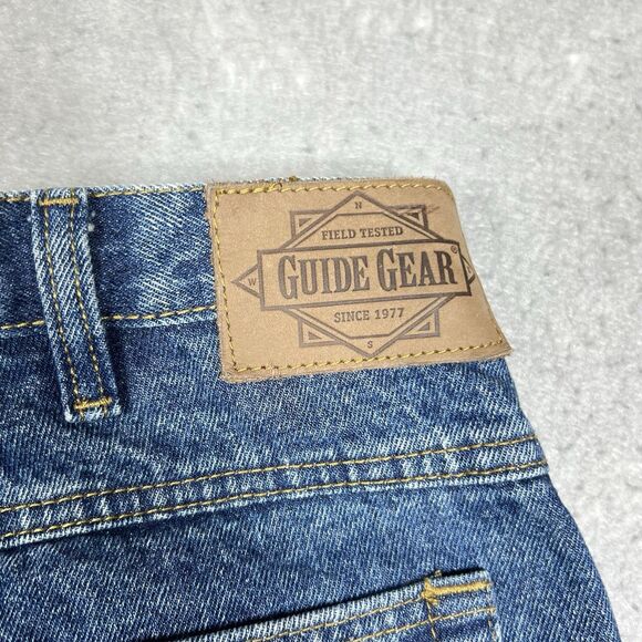 Guide Gear Flannel Lined Jeans Women's 14 Super Heavy Duty Blue Denim Classic - Picture 11 of 14